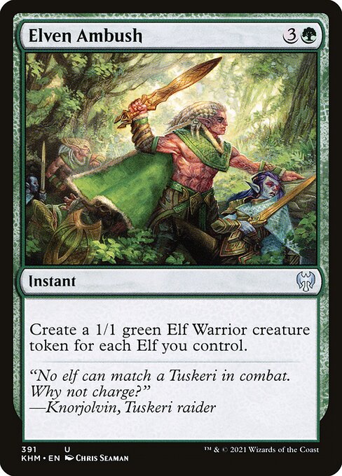 Elven Ambush XKHM-391 Uncommon Near Mint Englisch