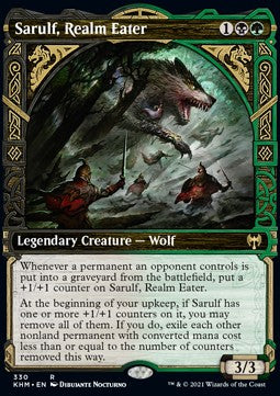 Sarulf, Realm Eater XKHM-330 Rare Near Mint Englisch