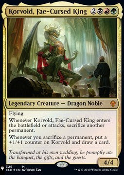 Korvold, Fae-Cursed King ZNL-329 Mythic Near Mint Englisch