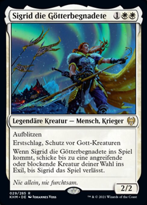 Sigrid die Götterbegnadete KHM-29 Rare Near Mint Deutsch