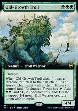 Altholz-Troll XKHM-365 Rare Near Mint Englisch