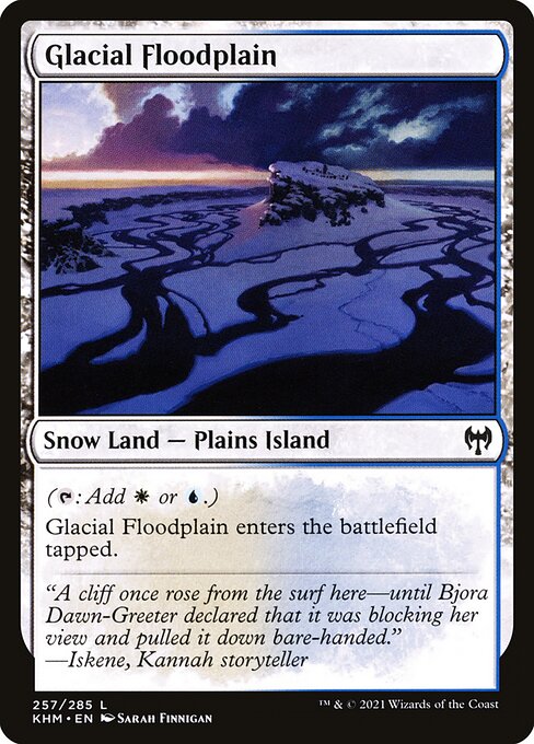 Glacial Floodplain KHM-257 Common Near Mint Englisch Foil