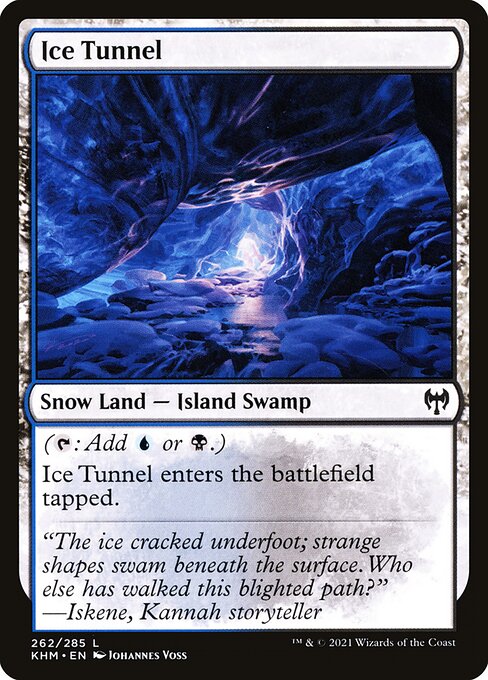 Ice Tunnel KHM-262 Common Near Mint Englisch Foil