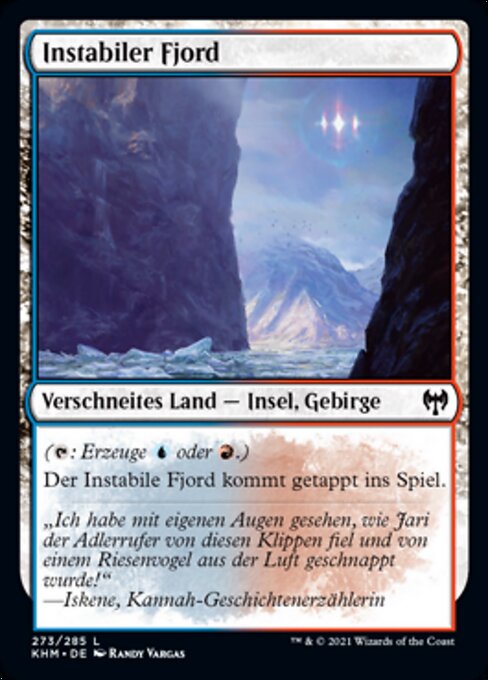 Instabiler Fjord KHM-273 Common Excellent Deutsch