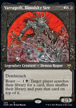 Varragoth, Bluthimmel-Stammvater XKHM-309 Rare Excellent Englisch Foil
