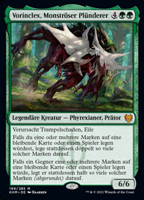 Vorinclex, Monströser Plünderer KHM-199 Mythic Good Deutsch