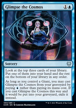 Blick in den Kosmos KHM-60 Uncommon Near Mint Englisch Foil
