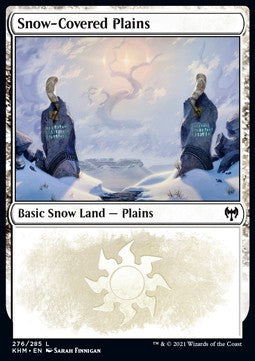 Snow-Covered Plains KHM-276 Land Near Mint Englisch
