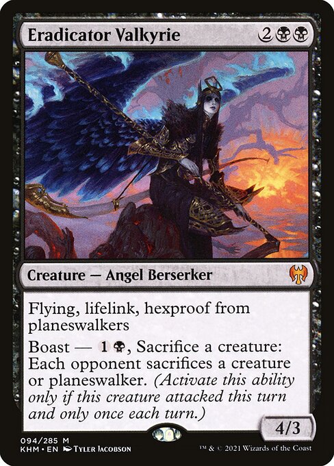 Eradicator Valkyrie KHM-94 Mythic Near Mint Englisch