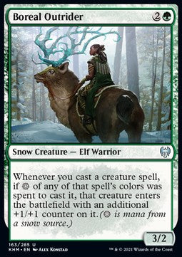 Borealis-Vorreiterin KHM-163 Uncommon Near Mint Englisch Foil