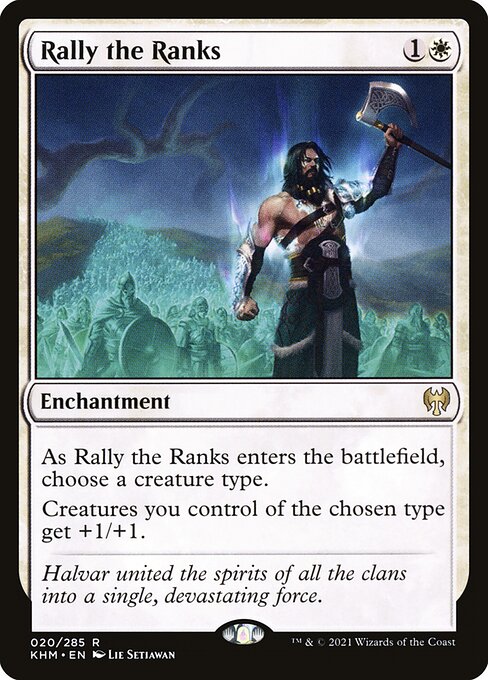 Rally the Ranks KHM-20 Rare Near Mint Englisch