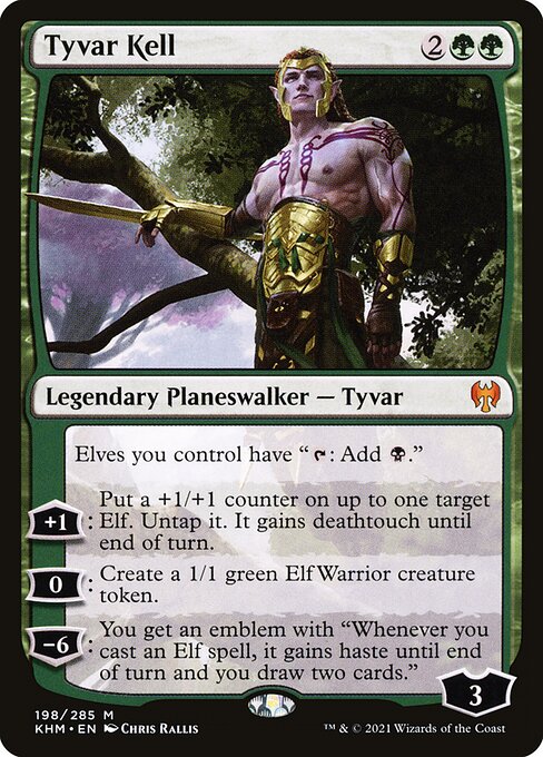Tyvar Kell KHM-198 Mythic Near Mint Englisch