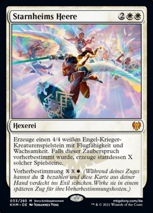 Starnheims Heere KHM-33 Mythic Excellent Deutsch Foil