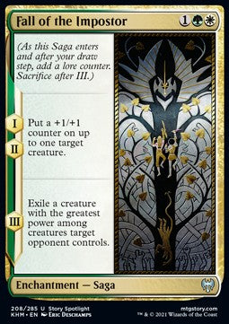 Sturz des Emporkömmlings KHM-208 Uncommon Good Englisch Foil
