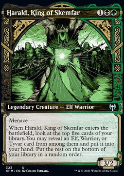 Harald, König von Skemfar XKHM-323 Uncommon Near Mint Englisch Foil