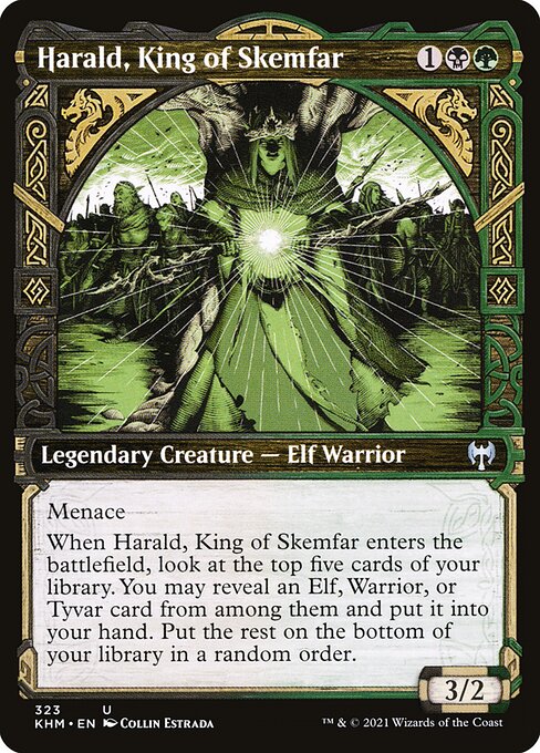 Harald, König von Skemfar XKHM-323 Uncommon Excellent Englisch
