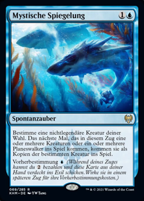 Mystische Spiegelung KHM-69 Rare Excellent Deutsch