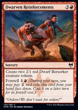 Zwergenverstärkung KHM-134 Common Near Mint Englisch Foil