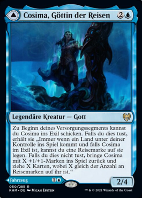 Cosima, Göttin der Reisen // Die Omenkiel KHM-50 Rare Good Deutsch