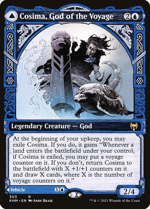 Cosima, God of the Voyage // The Omenkeel XKHM-303 Rare Excellent Englisch