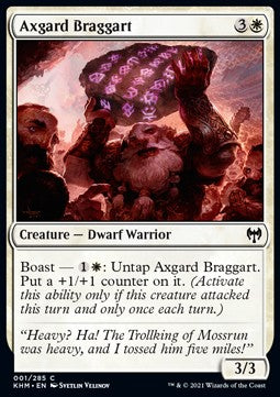 Axgard-Angeber KHM-1 Common Near Mint Deutsch Foil