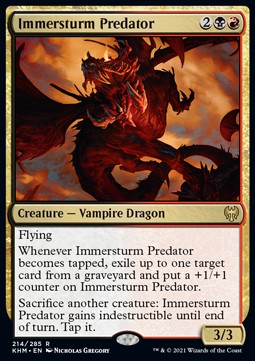 Immersturm Predator KHM-214 Rare Near Mint Englisch