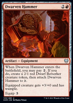 Zwergenhammer KHM-133 Uncommon Good Englisch Foil