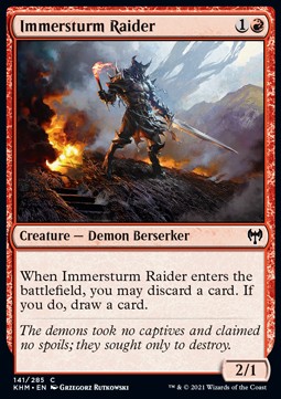 Immersturm-Plünderer KHM-141 Common Near Mint Englisch Foil