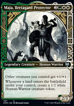 Maja, Beschützerin von Bretagard XKHM-327 Uncommon Excellent Englisch Foil