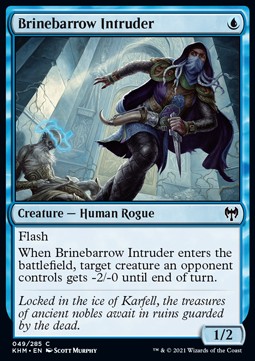 Seegrab-Eindringling KHM-49 Common Near Mint Englisch Foil
