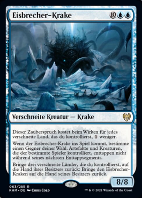 Eisbrecher-Krake KHM-63 Rare Near Mint Deutsch