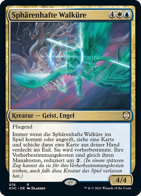 Ethereal Valkyrie KHC-16 Rare Near Mint Deutsch