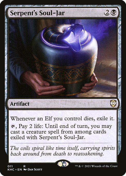 Serpent's Soul-Jar KHC-11 Rare Excellent Englisch