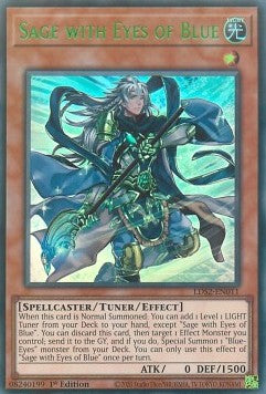 Weiser mit den blauen Augen (V.3) LDS2-011 Ultra Rare Excellent Deutsch 1. Auflage