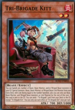 Tri-Brigade Kitt BLVO-EN010 Super Rare Near Mint Englisch 1. Auflage