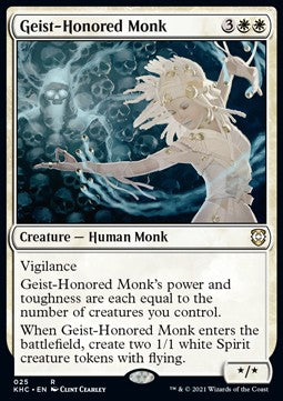 Geist-Honored Monk KHC-25 Rare Near Mint Englisch