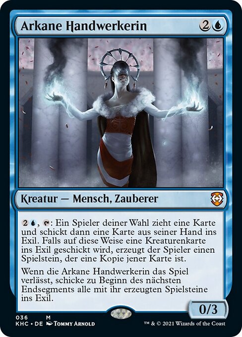 Arkane Handwerkerin KHC-36 Mythic Near Mint Deutsch