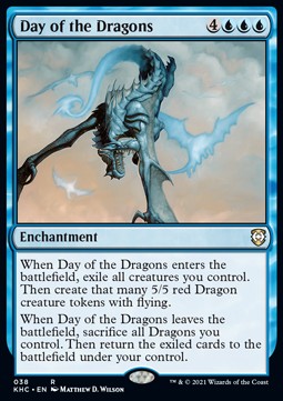 Day of the Dragons KHC-38 Rare Near Mint Englisch