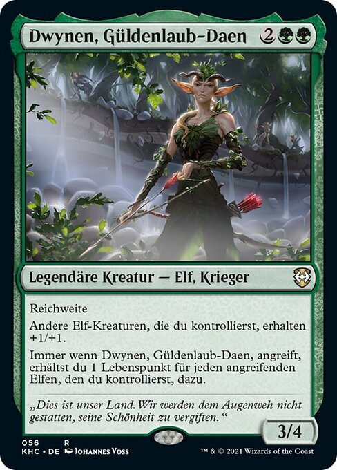Dwynen, Güldenlaub-Daen KHC-56 Rare Near Mint Deutsch