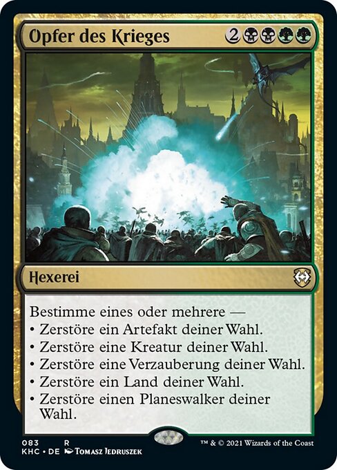Opfer des Krieges KHC-83 Rare Excellent Deutsch