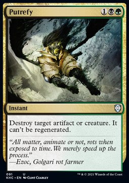 Verfaulen lassen KHC-91 Uncommon Excellent Deutsch