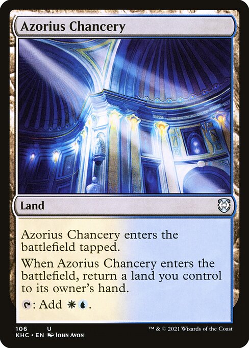 Azorius Chancery KHC-106 Uncommon Near Mint Englisch