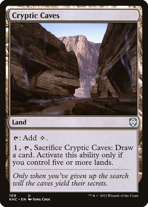 Cryptic Caves KHC-109 Uncommon Near Mint Englisch