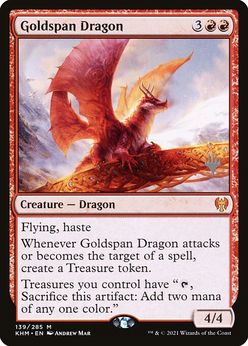 Goldspan Dragon PKHM-139 Mythic Near Mint Englisch