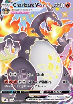 Charizard VMAX SHF-SV107 Secret Rare Near Mint Englisch