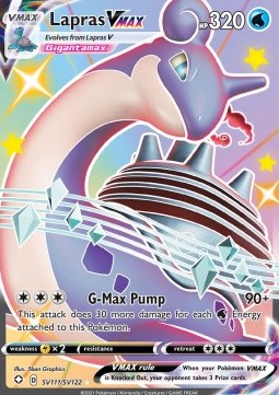 Lapras VMAX SHF-SV111 Secret Rare Near Mint Deutsch