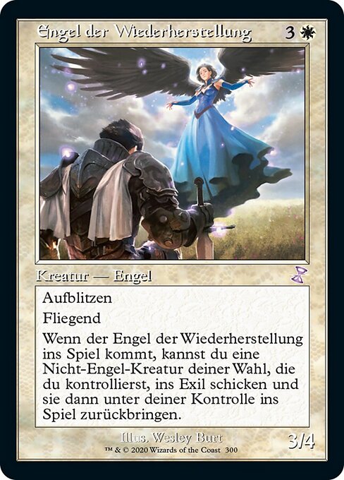 Engel der Wiederherstellung XTSR-300 Time Shifted Near Mint Deutsch