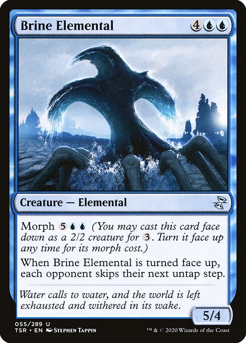 Brine Elemental TSR-55 Uncommon Near Mint Englisch Foil