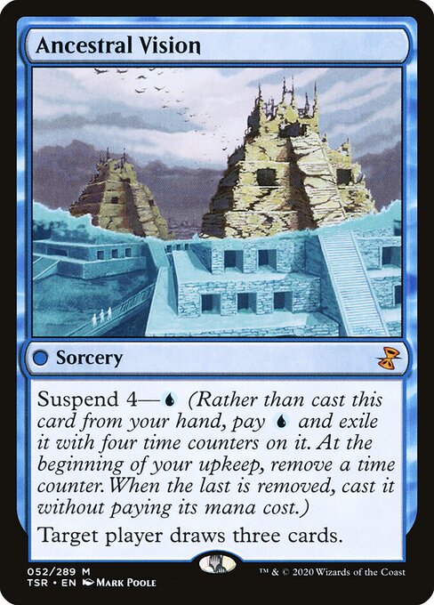 Ancestral Vision TSR-52 Mythic Near Mint Englisch Foil