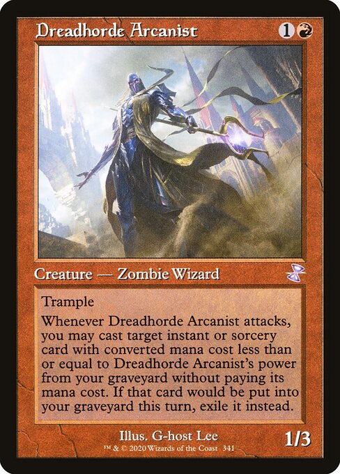 Dreadhorde Arcanist XTSR-341 Time Shifted Near Mint Englisch